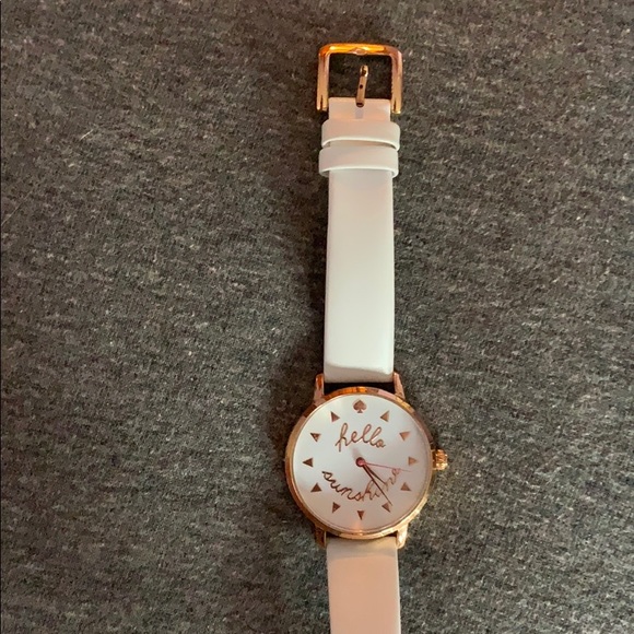 Hello sunshine! ☀️ kate spade watch!!